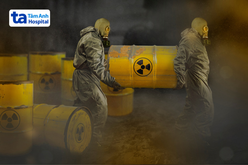 ảnh minh họa công tác xử lý và kiểm soát nguồn phóng xạ
