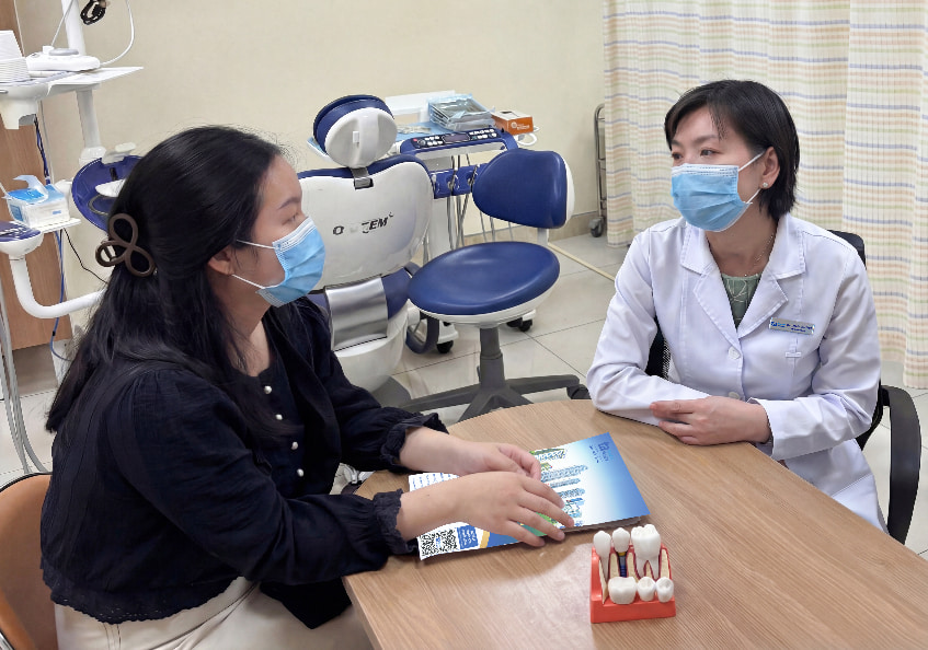 Bác sĩ Nguyễn Thị Châu Bản tư vấn điều trị tủy răng an toàn, không sử dụng thạch tín tại Bệnh viện Đa khoa Tâm Anh TP.HCM