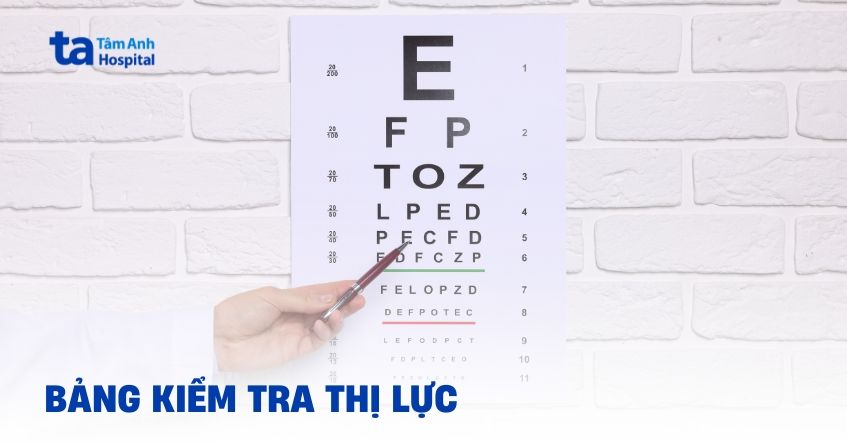 Các loại bảng kiểm tra thị lực và cách đọc kết quả