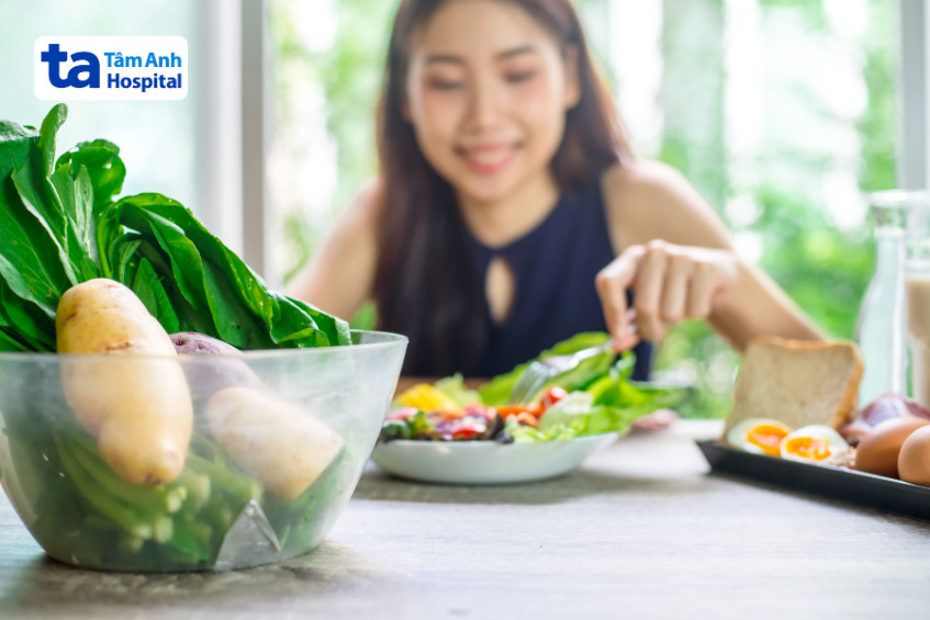 chế độ ăn đầy đủ dinh dưỡng