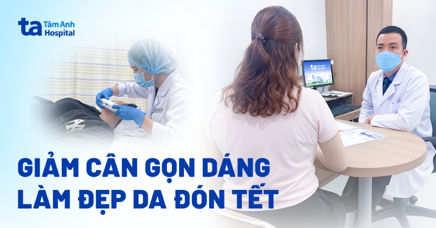 Giảm cân gọn dáng, làm đẹp da đón Tết