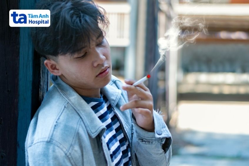 hút thuốc lá gây ung thư
