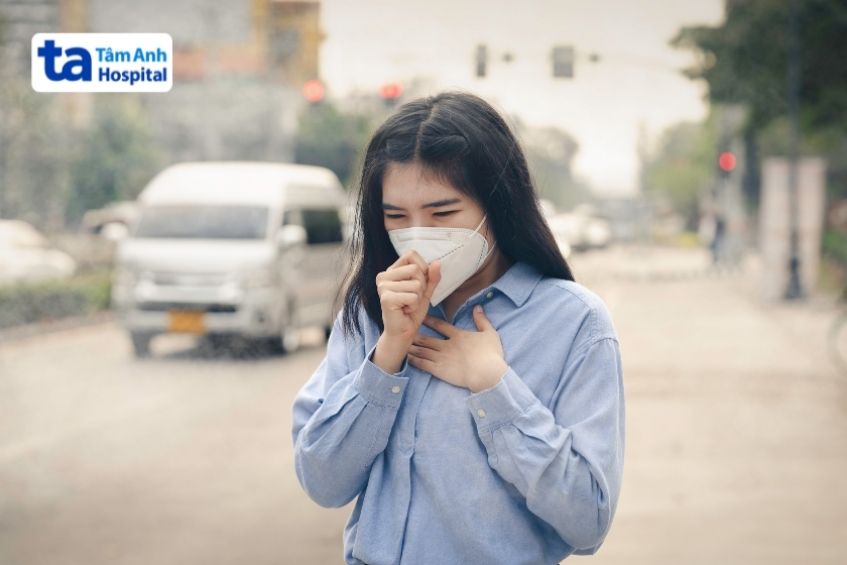 khói bụi do ô nhiễm