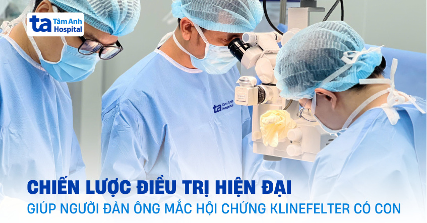 Không có tinh trùng do bất thường nhiễm sắc thể