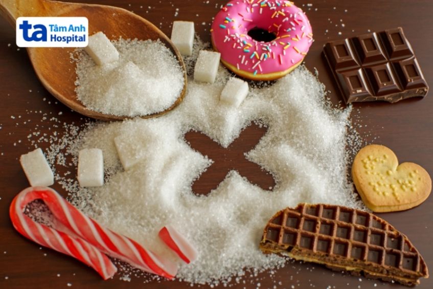 kiêng các thực phẩm chứa nhiều đường