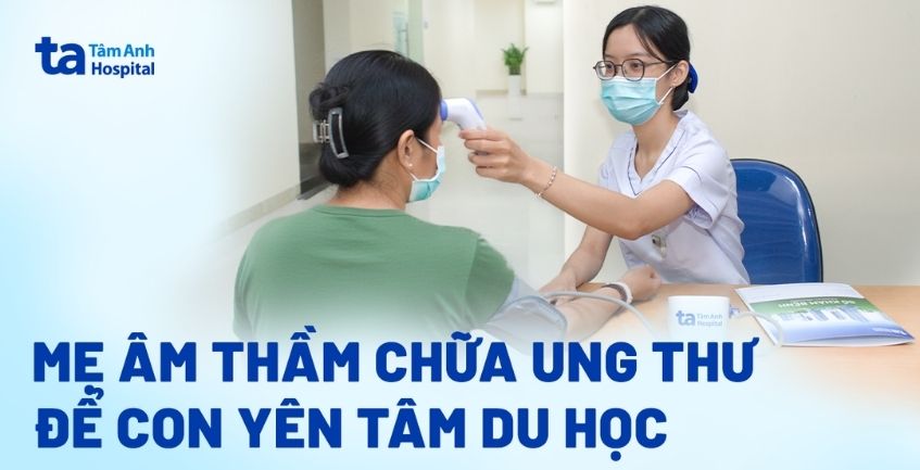 Mẹ âm thầm chữa ung thư để con yên tâm đi học