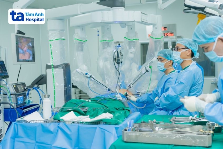 robot phẫu thuật ung thư