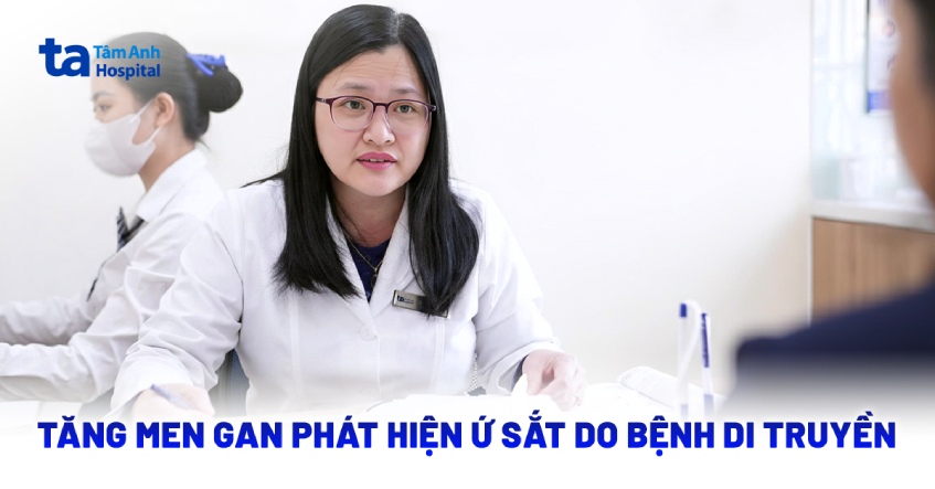 Tăng men gan dai dẳng, phát hiện đột biến gene gây ứ sắt