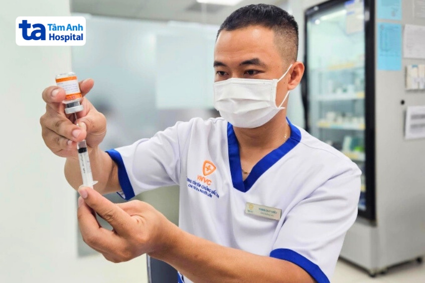 tiêm phòng sởi bằng vắc xin mvvac