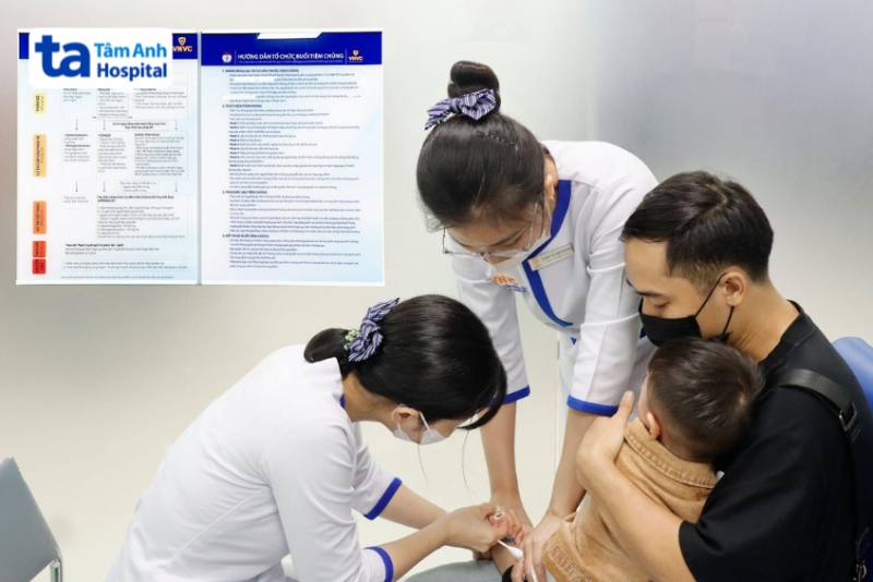 tiêm phòng vắc xin cúm cho bé