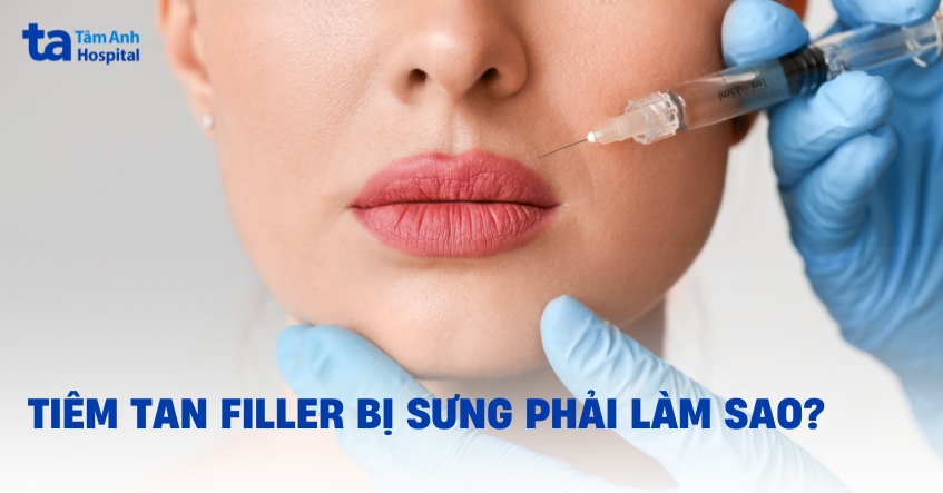 Tiêm tan filler bị sưng phải làm sao? 4 cách giảm sưng hiệu quả