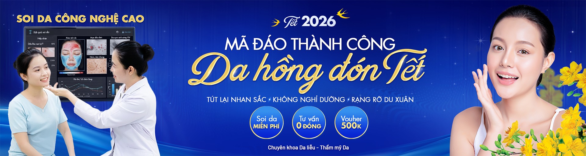 ưu đãi soi da đón tết bn