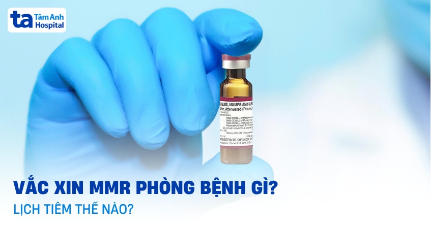 Vắc xin MMR phòng bệnh gì? Lịch tiêm thế nào?