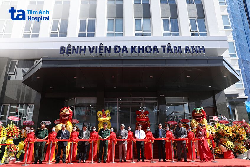 ảnh khai trương Bệnh viện Đa khoa Tâm Anh TP.HCM Ngày 28/2/2021