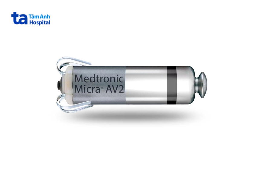 ảnh minh họa máy tạo nhịp không dây thế thệ mới Micra AV2