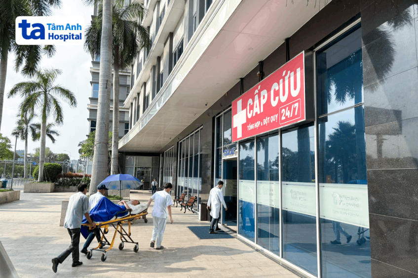 Đội ngũ bác sĩ trực cấp cứu 24/7, trang bị đầy đủ thiết bị chuyên sâu, mang lại cơ hội sống cao nhất cho người bệnh.