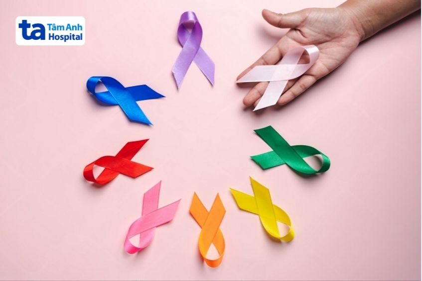 biểu tượng nơ ung thư