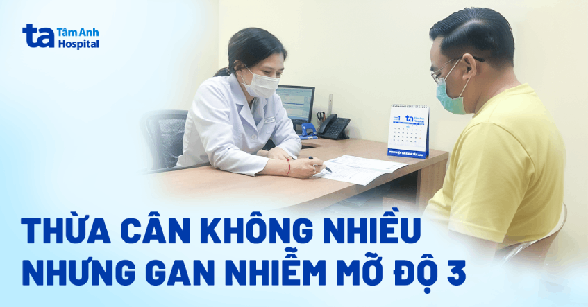 Cuộc chiến chống bụng bia do gan nhiễm mỡ độ 3