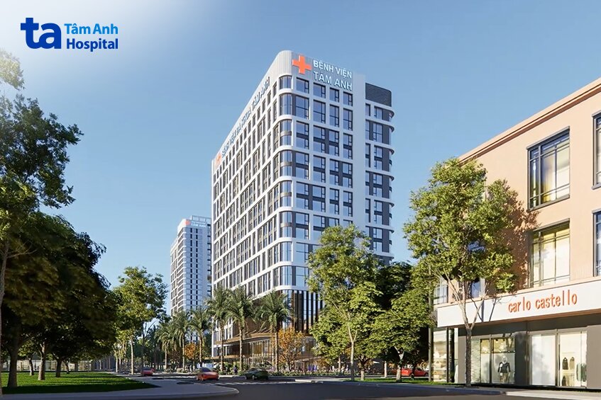 Bệnh viện Đa khoa và Ung bướu Công nghệ cao Tâm Anh có tổng diện tích lên đến 82.000 m²