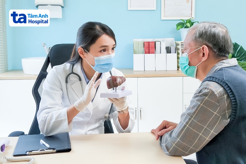 điều trị bệnh ở rốn gan