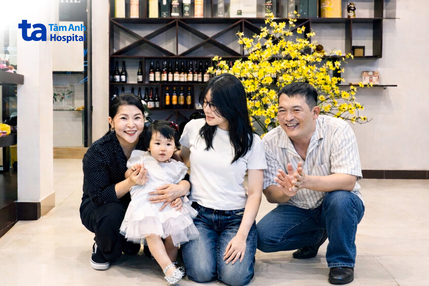 gia đình chị nhi chuẩn bị du xuân