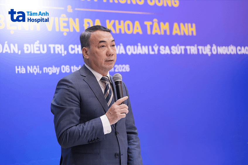 TS.BS Nguyễn Ngô Quang, Cục trưởng Cục Khoa học Công nghệ và Đào tạo, Bộ Y tế, đánh giá cao vai trò và năng lực của Hệ thống Bệnh viện Đa khoa Tâm Anh.