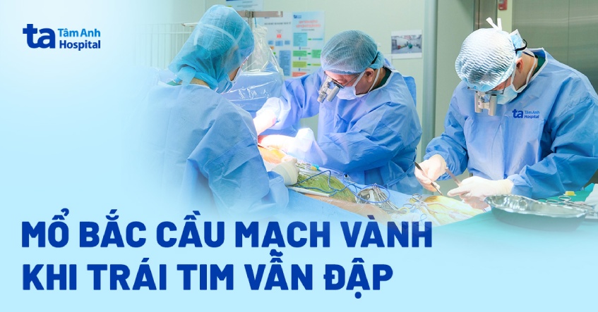 Mổ bắc cầu mạch vành cho cụ ông suy thận, suy tim
