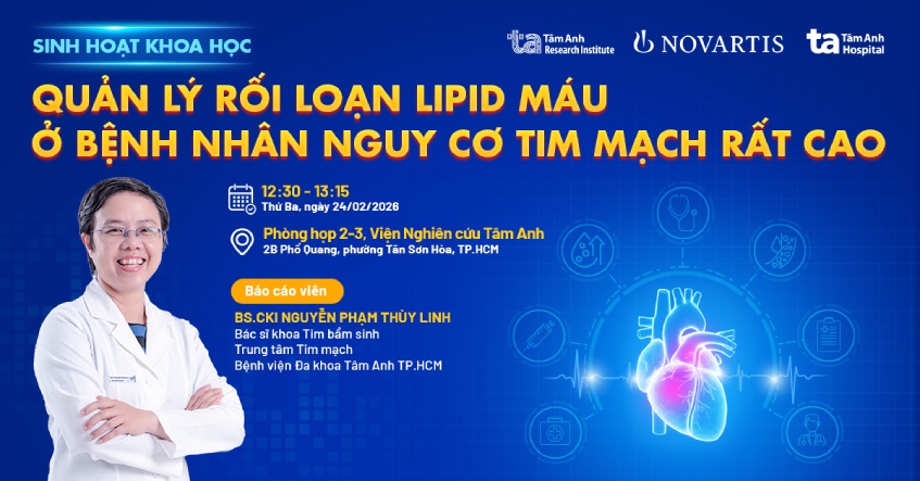 Sinh hoạt khoa học: Quản lý rối loạn lipid máu ở bệnh nhân nguy cơ tim mạch rất cao