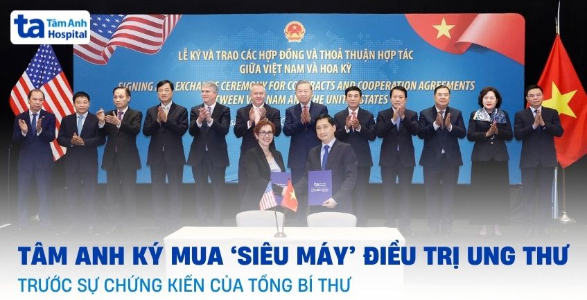 Bệnh viện Tâm Anh mua “siêu máy” điều trị ung thư thế hệ mới nhất của Mỹ