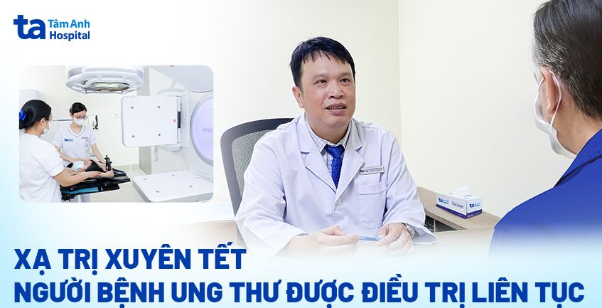 Xạ trị dịp Tết giúp người bệnh được điều trị liên tục