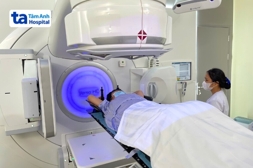 xạ trị được ứng dụng cho nhiều bệnh ung thư khác nhau