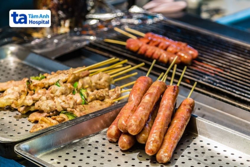 xiên bẩn gây ung thư