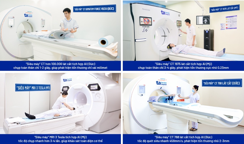 4 siêu máy tại khoa CĐHA