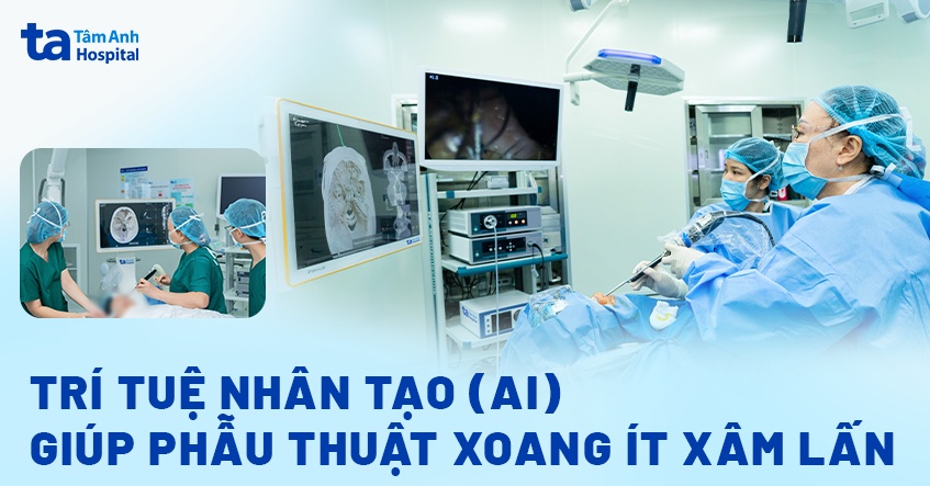 AI giúp phẫu thuật xoang ít xâm lấn