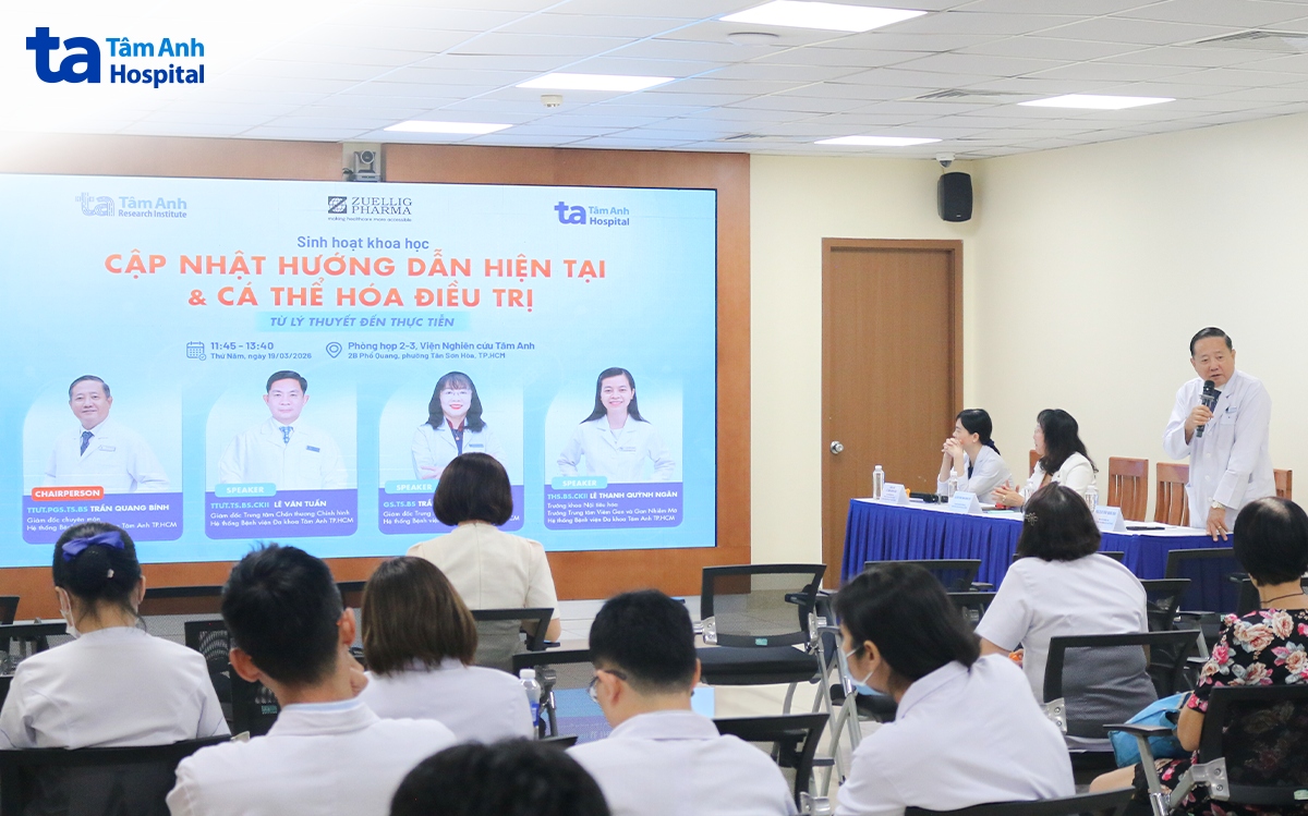 BS Trần Quang Bính phát biểu