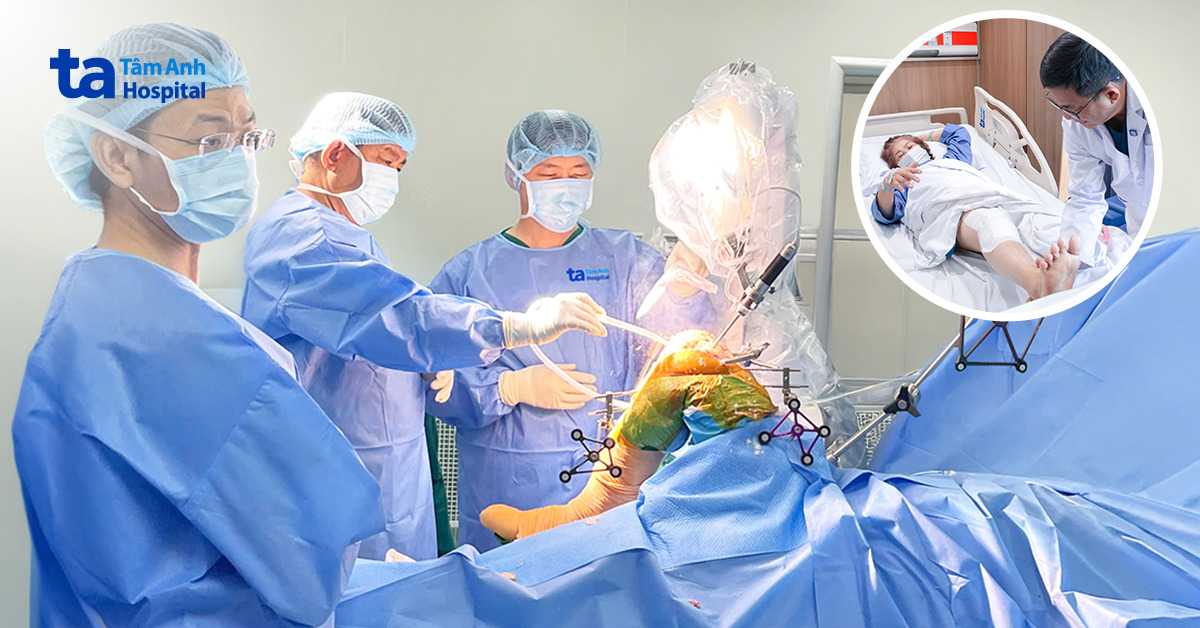 Ca đầu tiên thay khớp bằng robot AI Cuvis-Joint tại Việt Nam