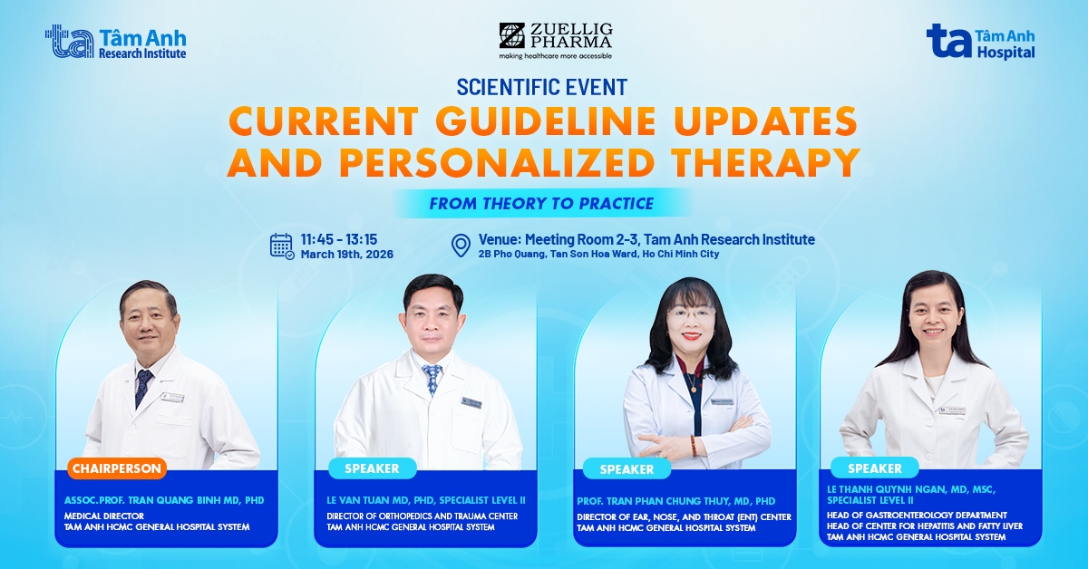 Sinh hoạt khoa học: Cập nhật hướng dẫn hiện tại và cá thể hóa điều trị – Từ lý thuyết đến thực tiễn