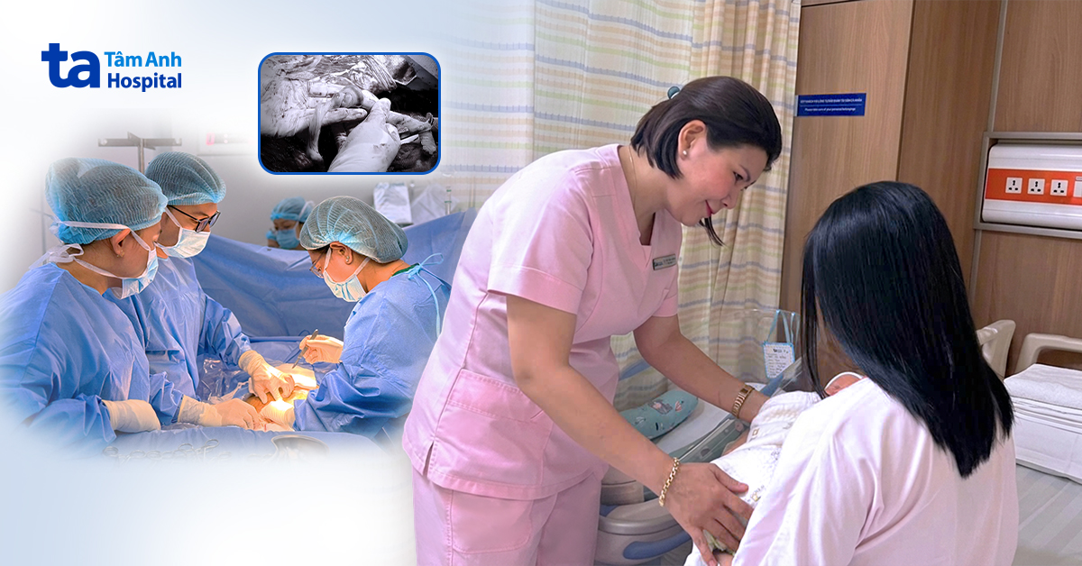 Dây rốn thắt nút ba vòng, bé chào đời khỏe mạnh