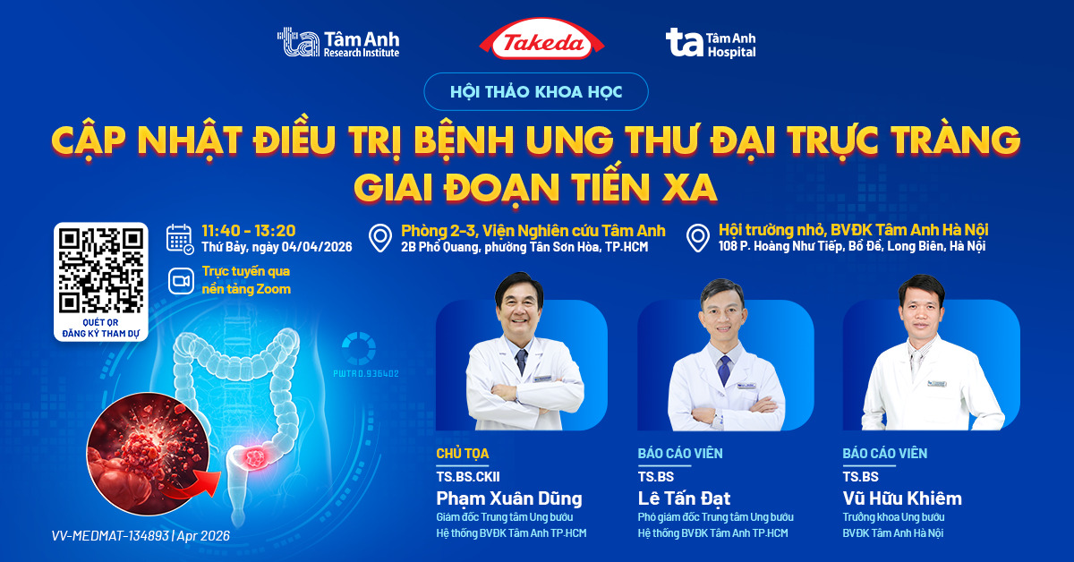 Cập nhật điều trị bệnh ung thư đại trực tràng giai đoạn tiến xa