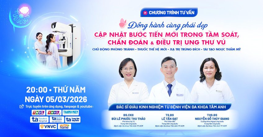 Đồng hành cùng phái đẹp – Bước tiến mới trong tầm soát, chẩn đoán và điều trị ung thư vú