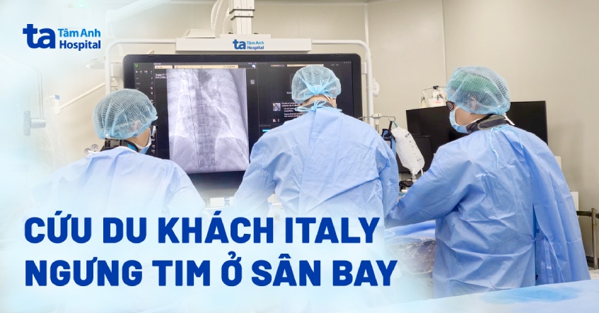 Du khách người Ý ngưng tim được cứu sống ngoạn mục