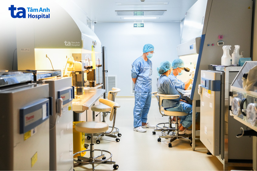 Hệ thống phòng nuôi cấy phôi "lab-trong-lab" tại IVF Tâm Anh
