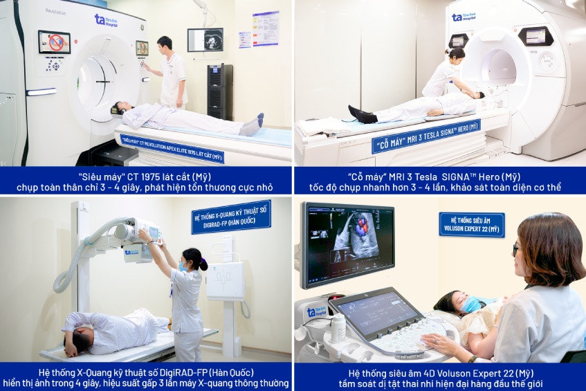 hệ thống siêu máy khoa CĐHA