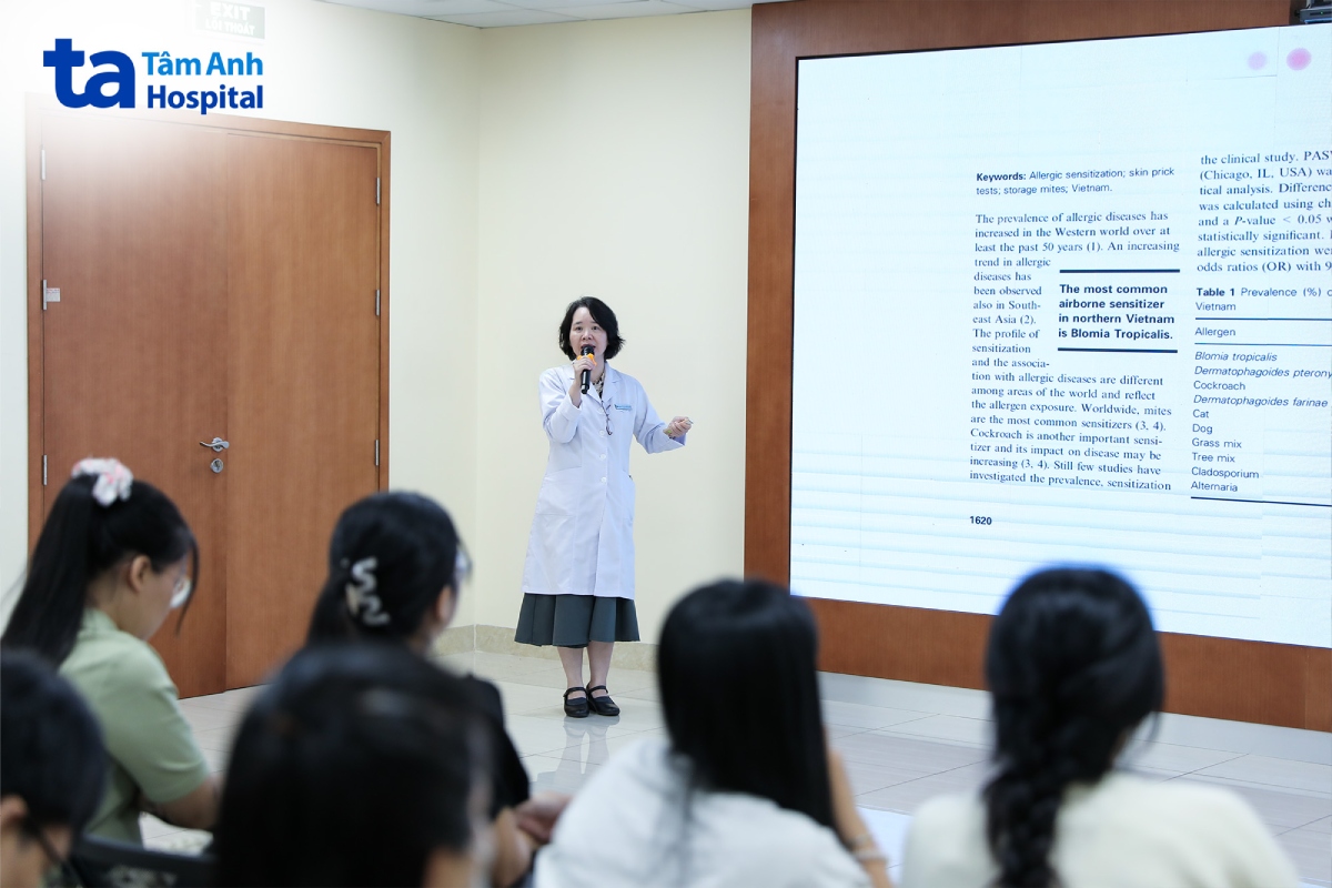 khoa miễn dịch lâm sàng tiên phong ứng dụng các phương pháp mới trong điều trị