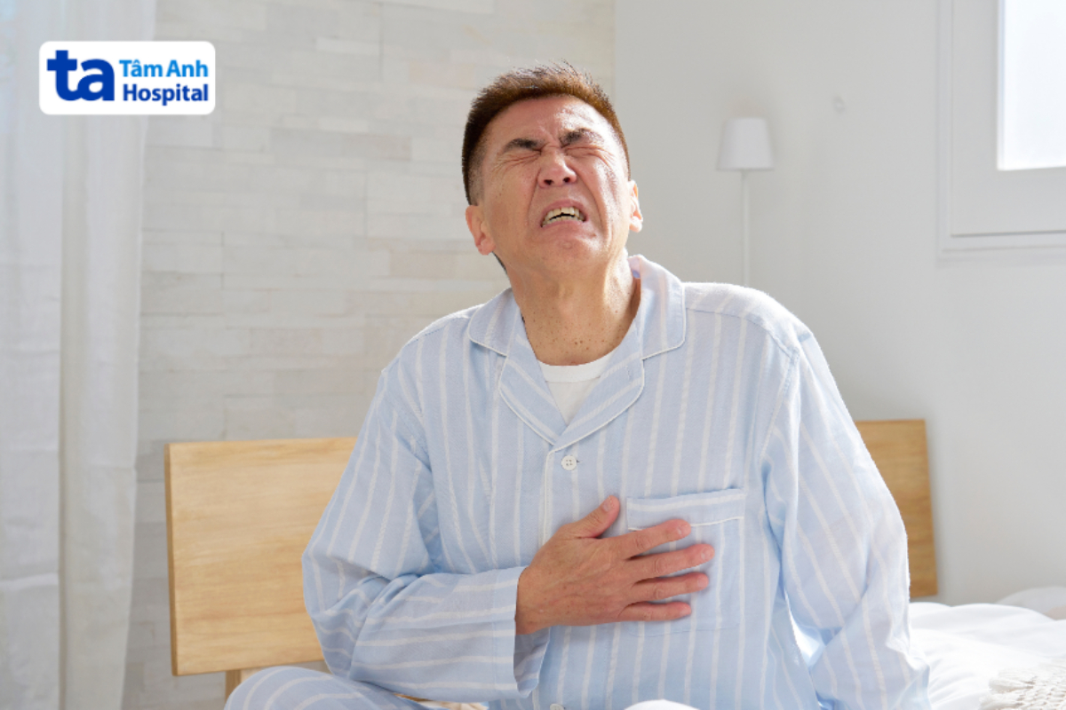 người bệnh cảm thấy khó thở