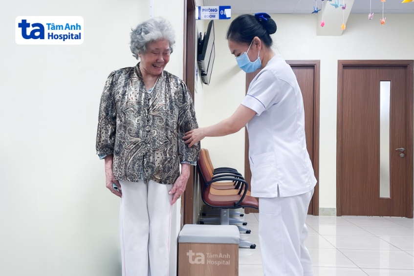 người bệnh phục hồi nhanh sau điều trị