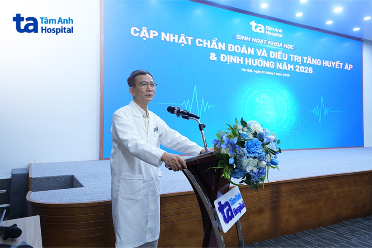 TTND.GS.TS.BS Ngô Quý Châu chia phát biểu khai mạc sự kiện