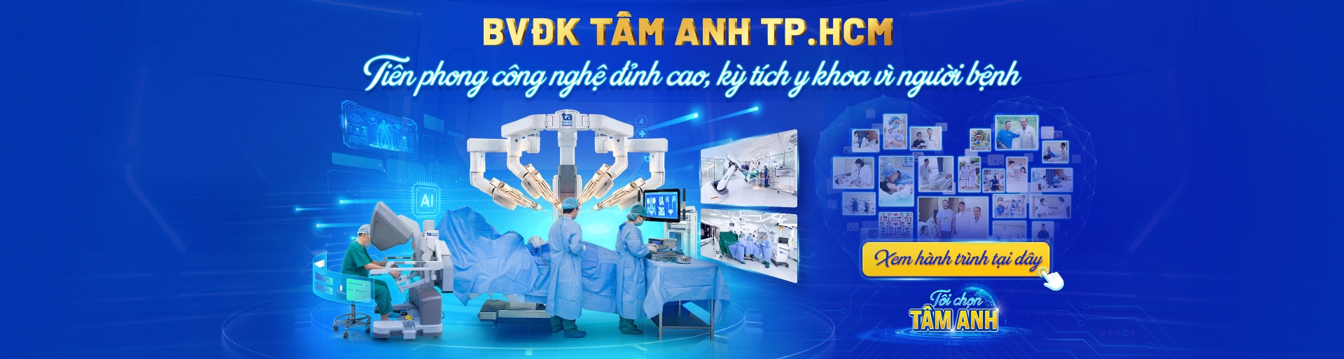 banner des hành trình 5 năm bệnh viện tâm anh