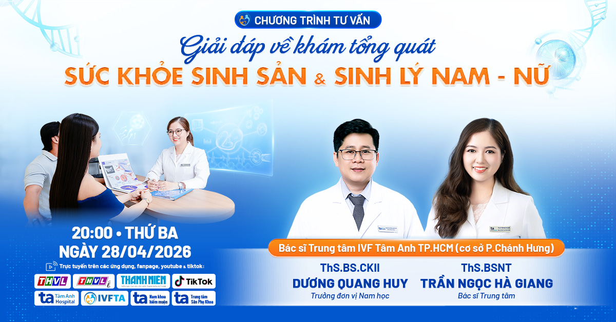 Khám sức khỏe sinh sản: Chủ động sớm, tăng cơ hội có con
