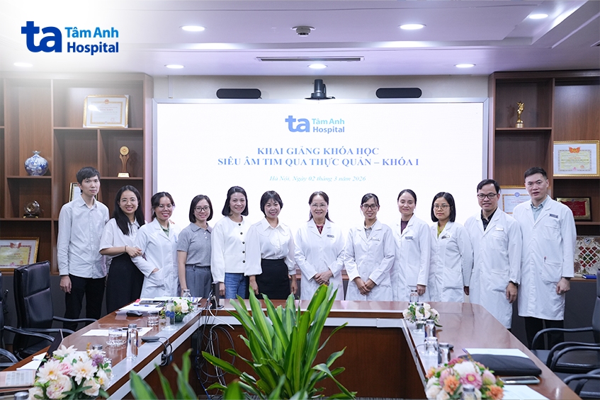 khóa học siêu âm tim qua thực quản